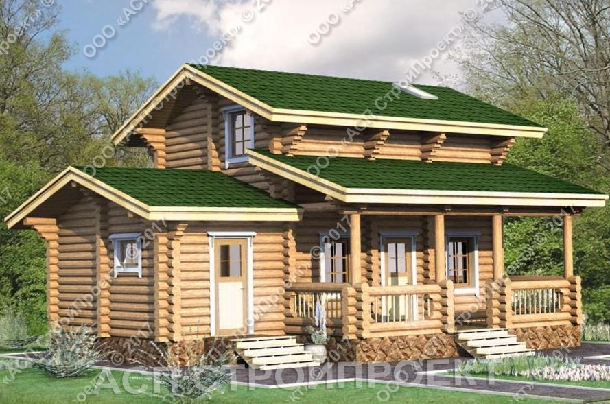 Проекти дерев'яних будинків до 100 кв