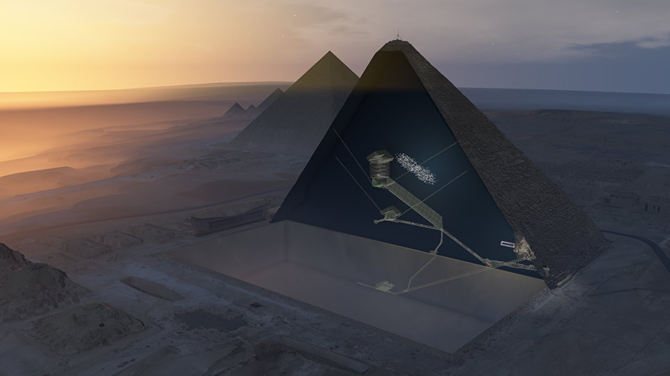 Вчені поставили під сумнів недавню версію про «таємничої кімнаті» і «загадкових порожнинах» в піраміді Хеопса довжиною в 30 метрах
