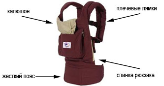 Фізіологічний рюкзак (синоніми - ергономічний рюкзак, слінг-рюкзак, ерго-рюкзак) - це перенесення для дітей, що має ряд конструктивних особливостей і дозволяє розмістити дитину в правильному (фізіологічному) положенні